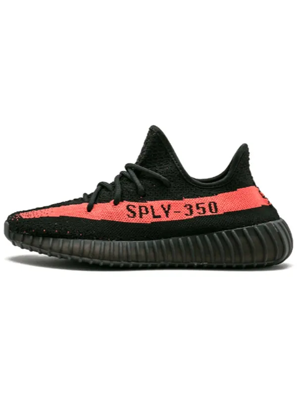 Кроссовки yeezy boost 350 v2 'red' Adidas — изображение 2 из 4, красный