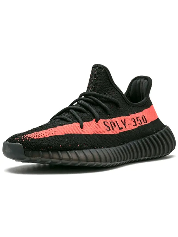 Кроссовки yeezy boost 350 v2 'red' Adidas — изображение 3 из 4, красный