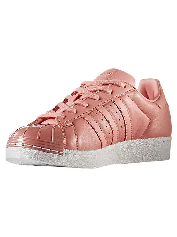 Кроссовки superstar металлический носок Adidas — изображение 2 из 4, розовый/белый
