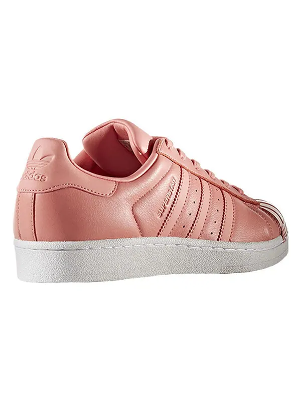 Кроссовки superstar металлический носок Adidas — изображение 3 из 4, розовый/белый