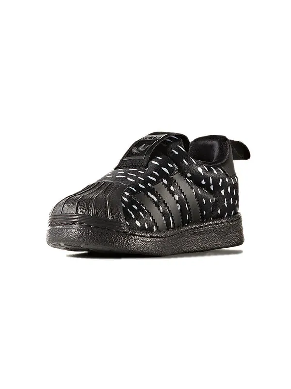 Кроссовки оригинальные superstar зима 360 л Adidas — изображение 3 из 4, черный/белый