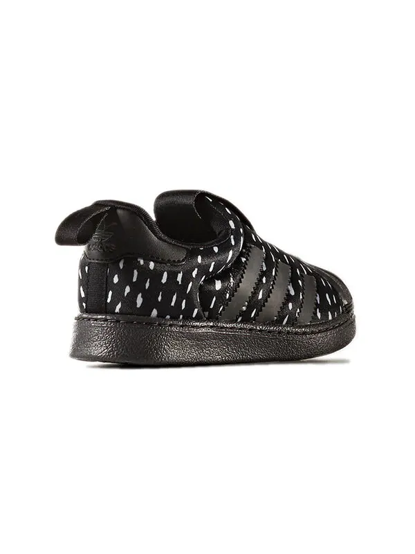 Кроссовки оригинальные superstar зима 360 л Adidas — изображение 4 из 4, черный/белый
