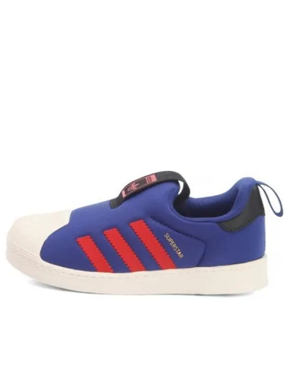 Кроссовки оригиналы суперзвезда 360 Adidas — изображение 1 из 4, синий/красный