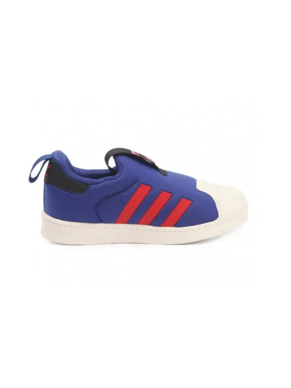 Кроссовки оригиналы суперзвезда 360 Adidas — изображение 2 из 4, синий/красный