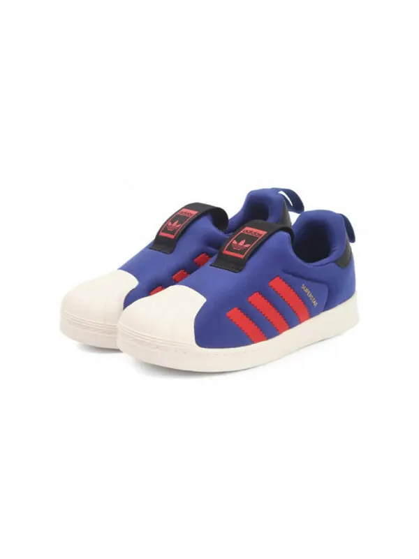 Кроссовки оригиналы суперзвезда 360 Adidas — изображение 3 из 4, синий/красный