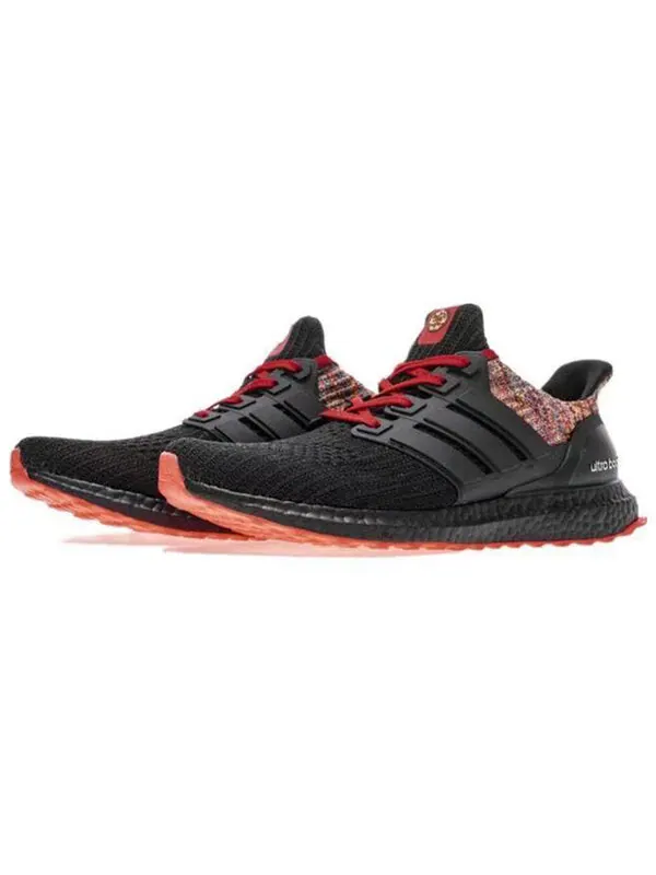 Кроссовки ultraboost Adidas — изображение 2 из 4, черный/красный