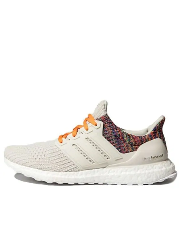 Кроссовки ультра буст Adidas — изображение 1 из 3, белый/оранжевый