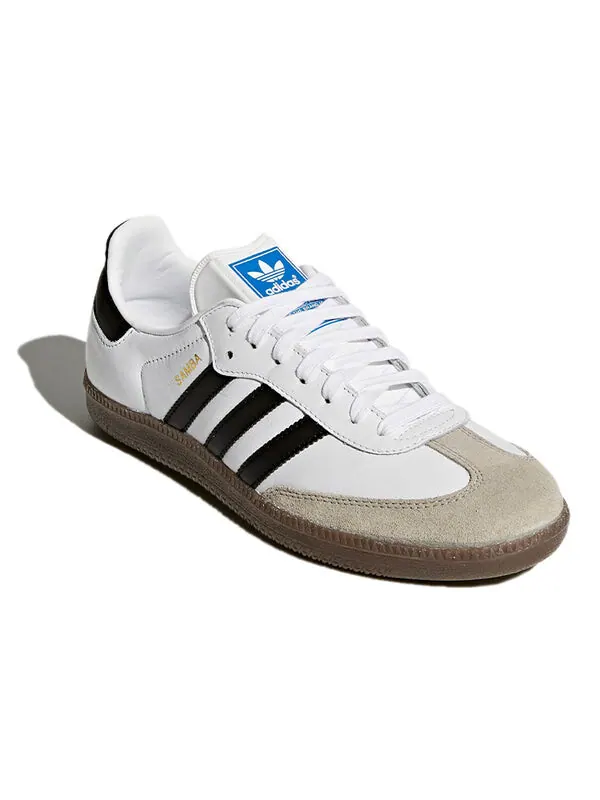 Кроссовки самба ог Adidas — изображение 3 из 4, белый/черный