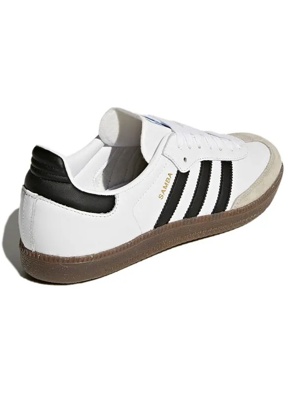 Кроссовки самба ог Adidas — изображение 4 из 4, белый/черный