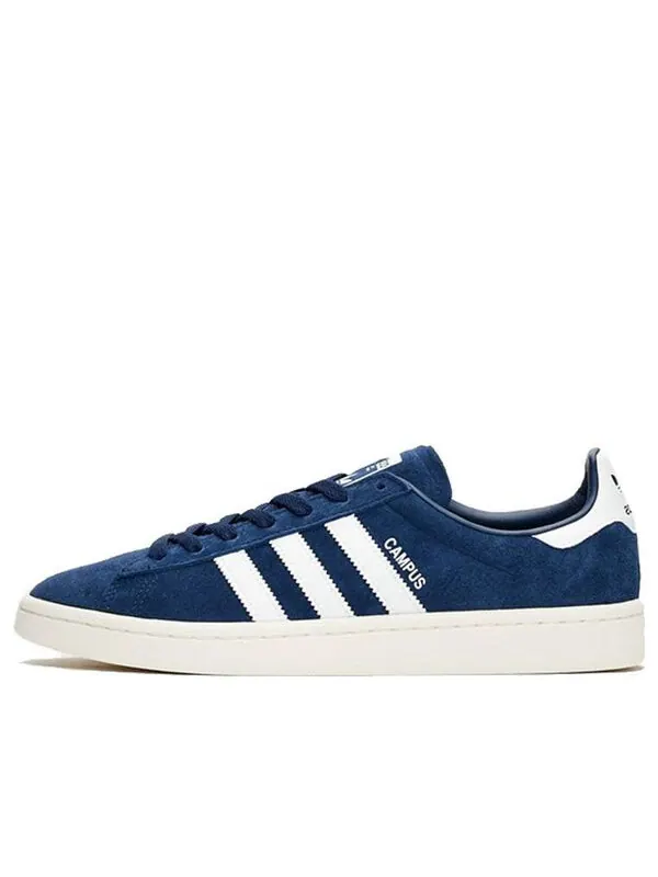 Кроссовки кампус Adidas — изображение 1 из 4, темный синий/белый