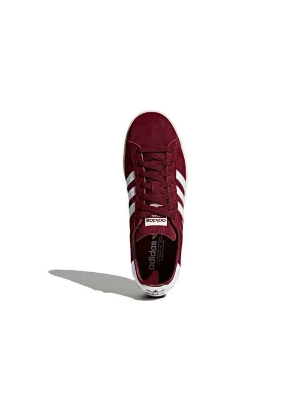 Кроссовки кампус Adidas — изображение 4 из 4, винный красный/белый