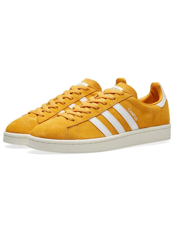 Кроссовки кампус обувь Adidas — изображение 2 из 3, желтый/белый/белый