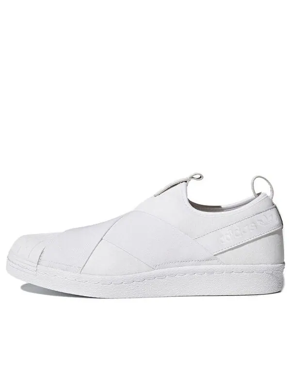 Кроссовки суперзвезда слип-он Adidas — изображение 1 из 4, белый