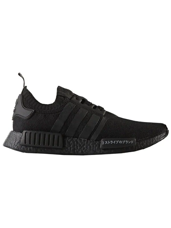 Кроссовки nmd_r1 primeknit Adidas — изображение 2 из 4, черный