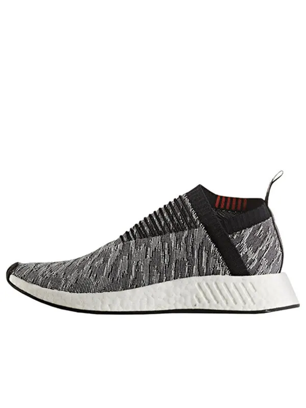 Кроссовки nmd_cs2 primeknit Adidas — изображение 1 из 4, черный/белый/красный