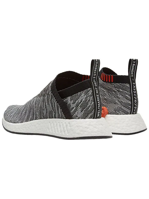 Кроссовки nmd_cs2 primeknit Adidas — изображение 3 из 4, черный/белый/красный