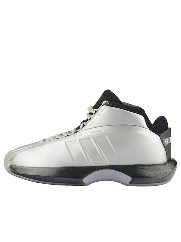 Кроссовки 1 Adidas Crazy — изображение 1 из 4, серебристый/черный