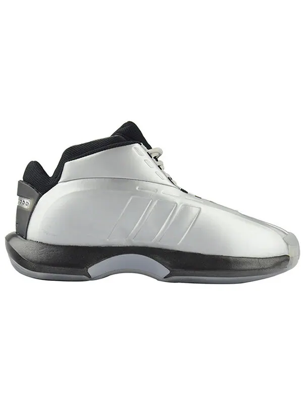 Кроссовки 1 Adidas Crazy — изображение 2 из 4, серебристый/черный
