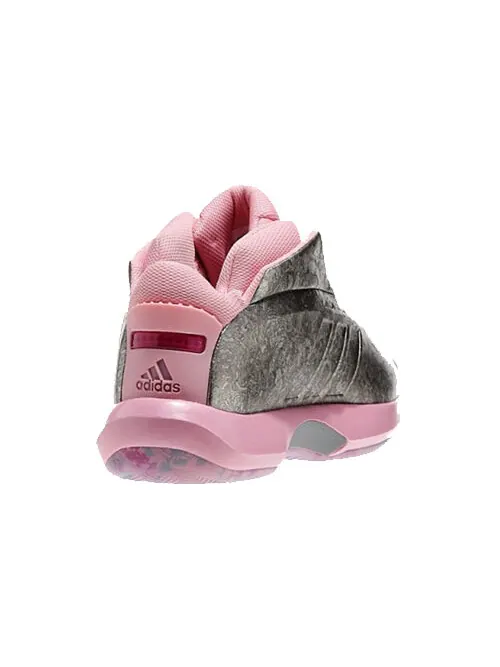 Кроссовки 1 Adidas Crazy — изображение 4 из 4, серебряный