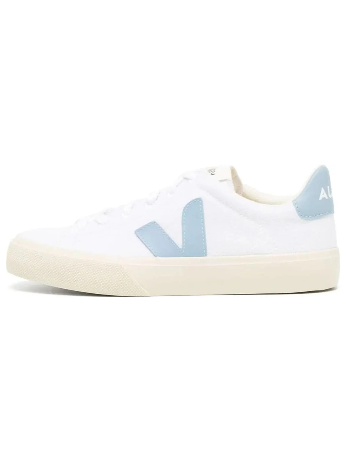 Кроссовки Veja Campo Canvas 'White Steel' — изображение 2 из 4, белый