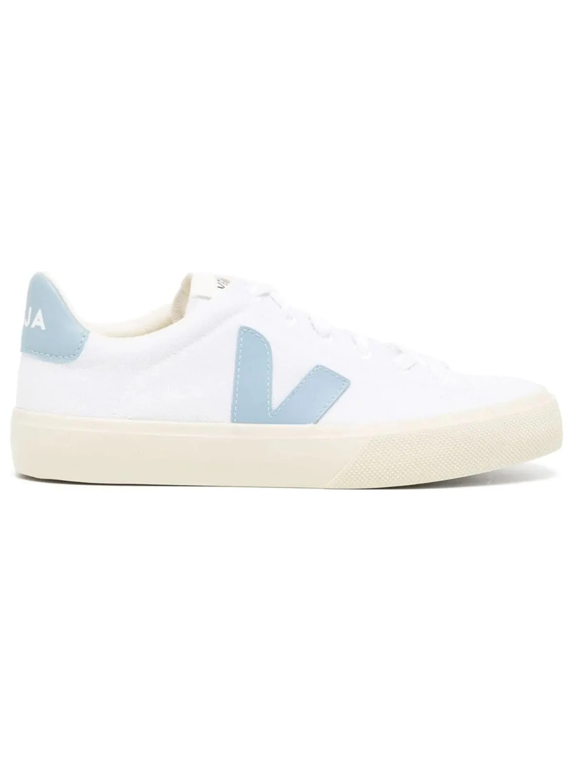 Кроссовки Veja Campo Canvas 'White Steel' — изображение 3 из 4, белый
