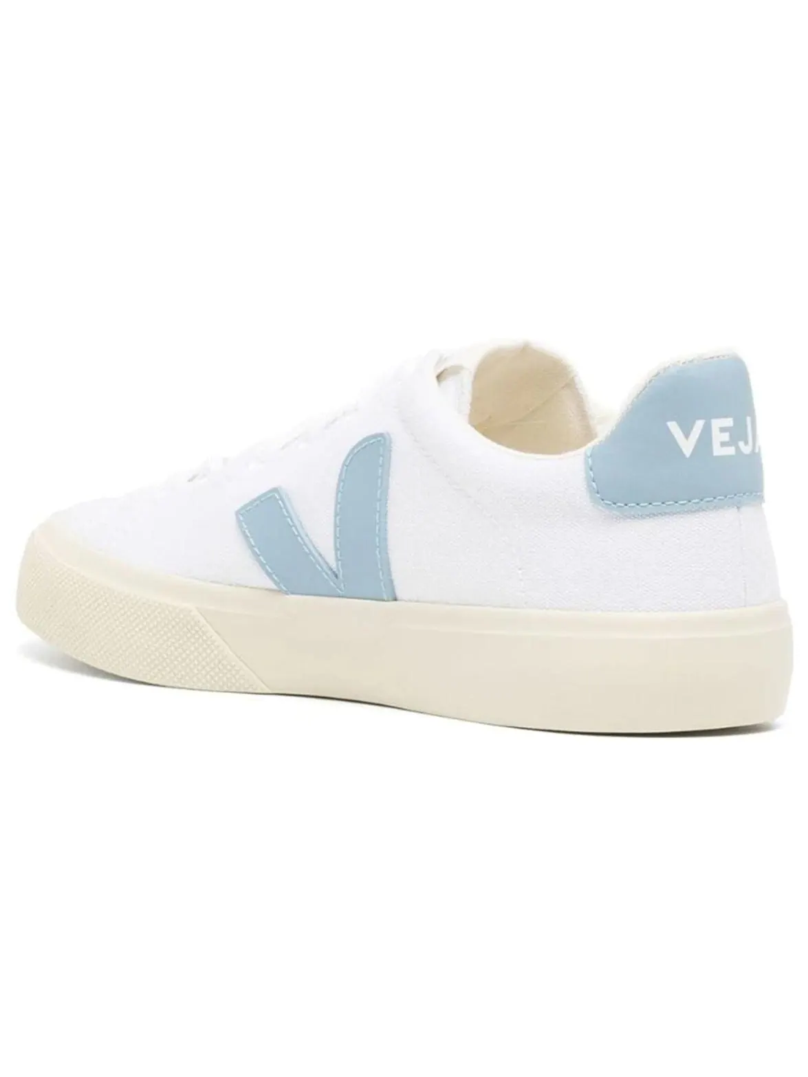 Кроссовки Veja Campo Canvas 'White Steel' — изображение 4 из 4, белый