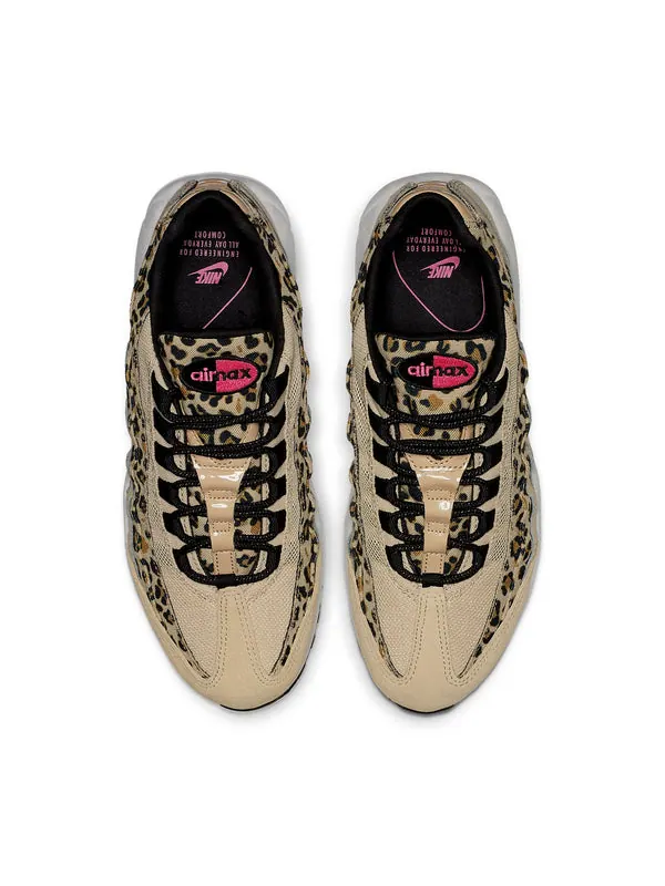 Кроссовки air max 95 premium 'leopard' Nike — изображение 4 из 4, бежевый