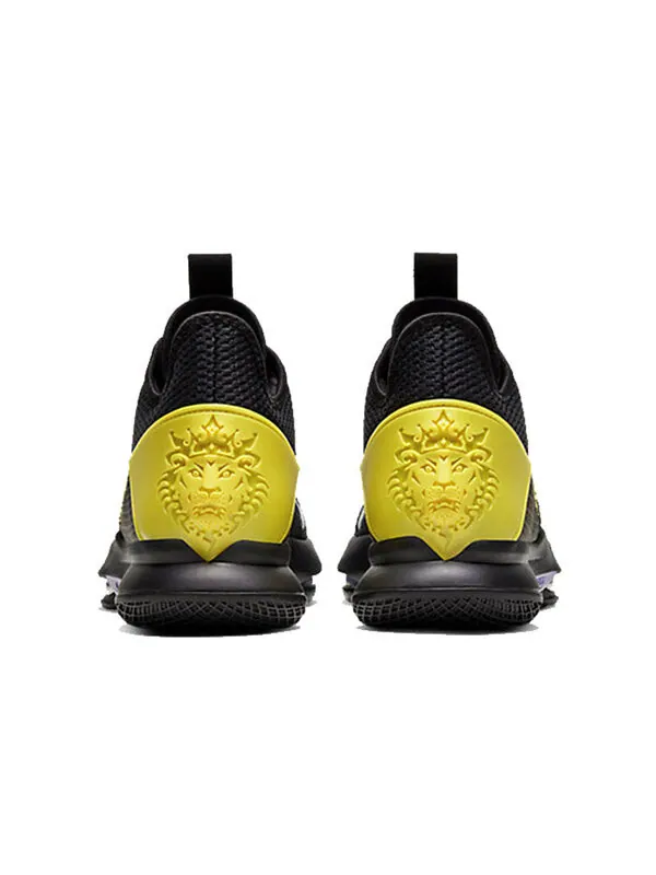 Кроссовки lebron witness 4 ep 'lakers black' Nike — изображение 4 из 4, черный/фиолетовый