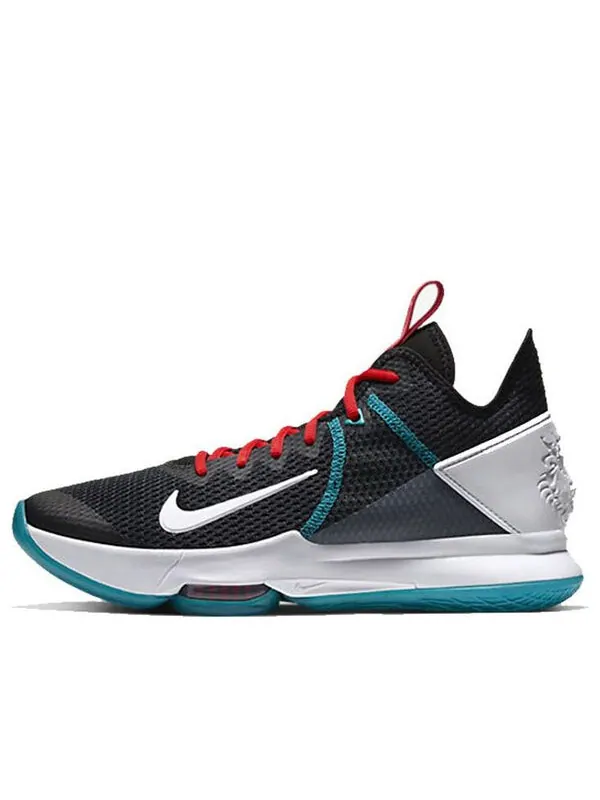 Кроссовки lebron witness 4 ep 'chile red' Nike — изображение 2 из 4, черный/белый-красный