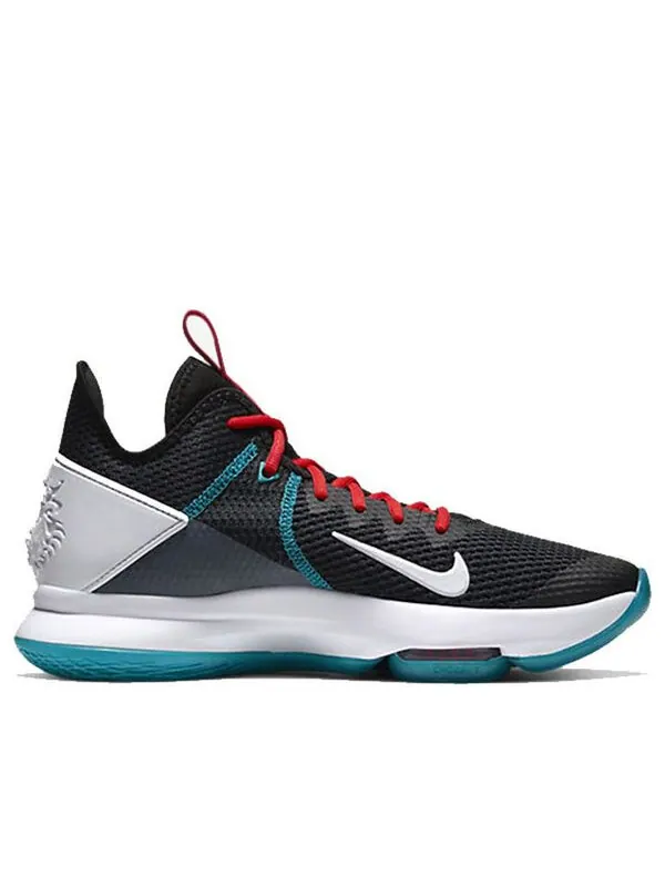 Кроссовки lebron witness 4 ep 'chile red' Nike — изображение 3 из 4, черный/белый-красный