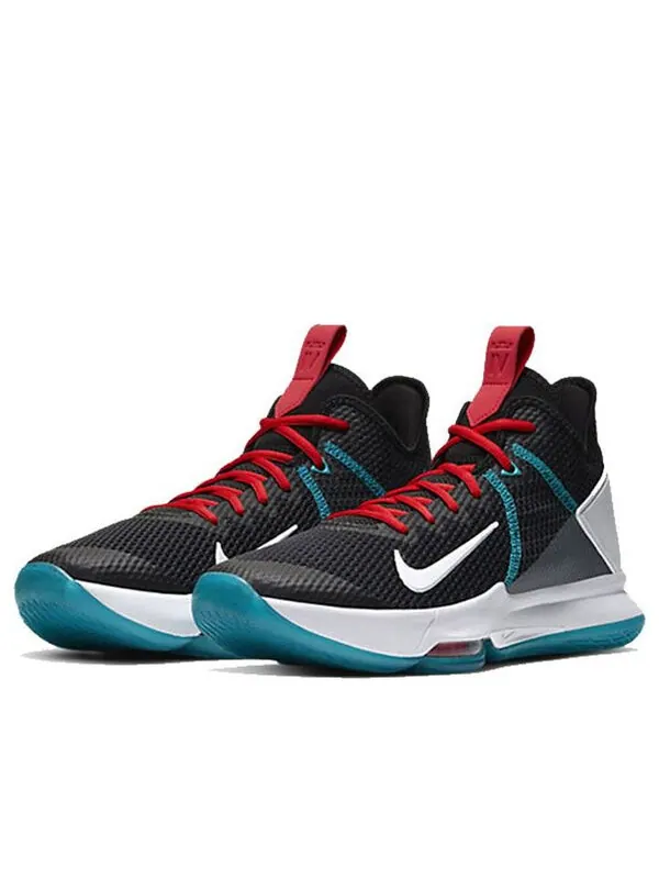 Кроссовки lebron witness 4 ep 'chile red' Nike — изображение 4 из 4, черный/белый-красный