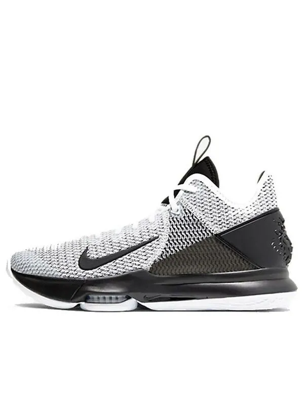 Кроссовки lebron witness 4 ep 'white black' Nike — изображение 1 из 4, черный белый