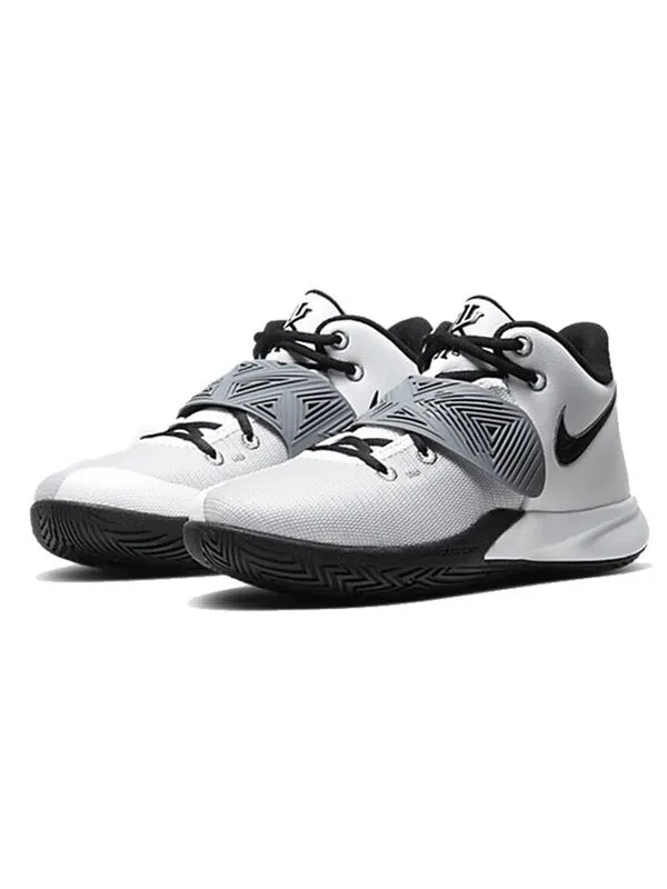 Кроссовки Nike Kyrie Flytrap 3 EP 'White Cool Grey' — изображение 3 из 4, черный белый