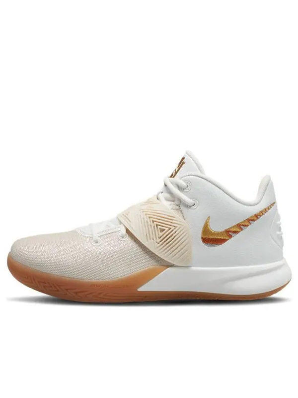 Кроссовки Nike Kyrie Flytrap 3 EP 'White Metallic Gold' — изображение 1 из 4, белый/золотистый