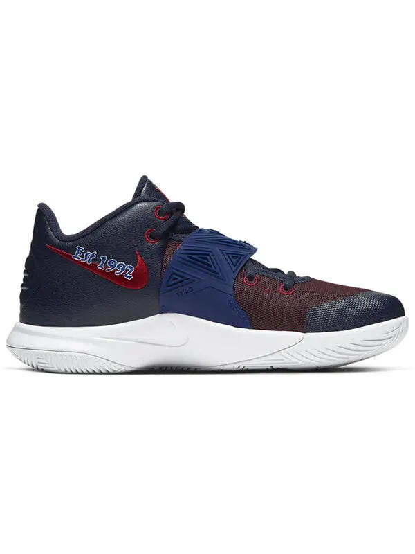 Кроссовки Nike Kyrie Flytrap 3 EP 'Obsidian Bordeaux' — изображение 2 из 4, черный/синий