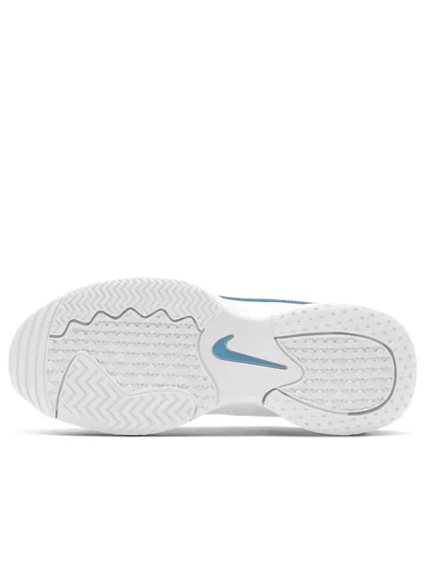 Кроссовки court lite 2 jr. 'white hot lime' Nike — изображение 3 из 3, синий