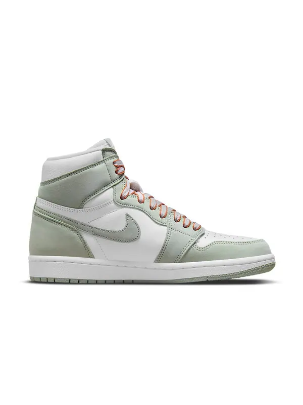 Кроссовки 1 ретро высокие og Air Jordan — изображение 2 из 4, оранжевый/белый