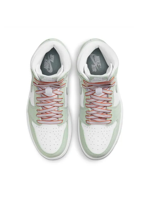Кроссовки 1 ретро высокие og Air Jordan — изображение 4 из 4, оранжевый/белый
