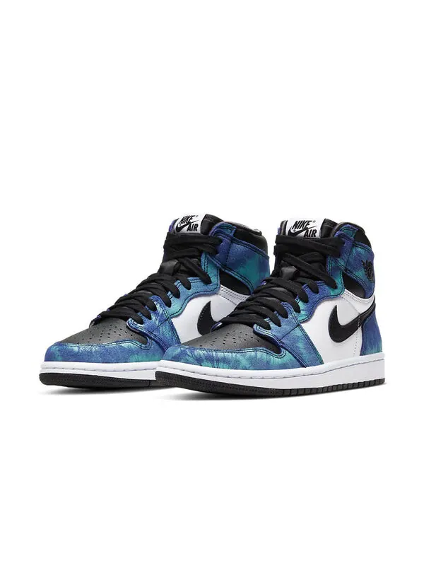 Кроссовки 1 ретро высокие og Air Jordan — изображение 2 из 4, зеленый