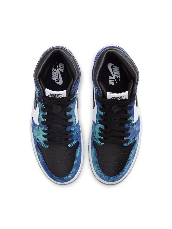 Кроссовки 1 ретро высокие og Air Jordan — изображение 3 из 4, зеленый