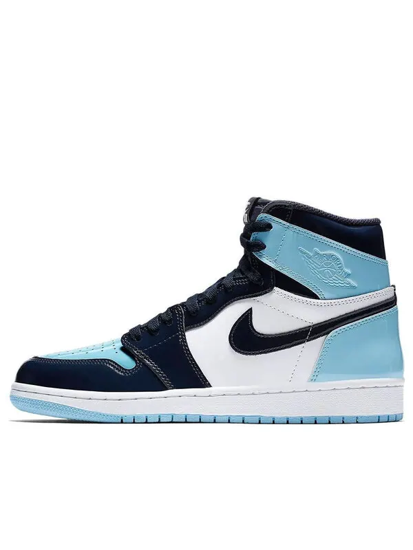 Кроссовки 1 retro high og 'blue chill' Air Jordan — изображение 1 из 4, синий-белый