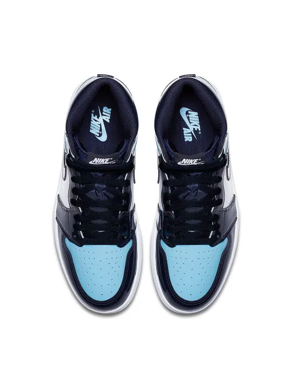 Кроссовки 1 retro high og 'blue chill' Air Jordan — изображение 3 из 4, синий-белый