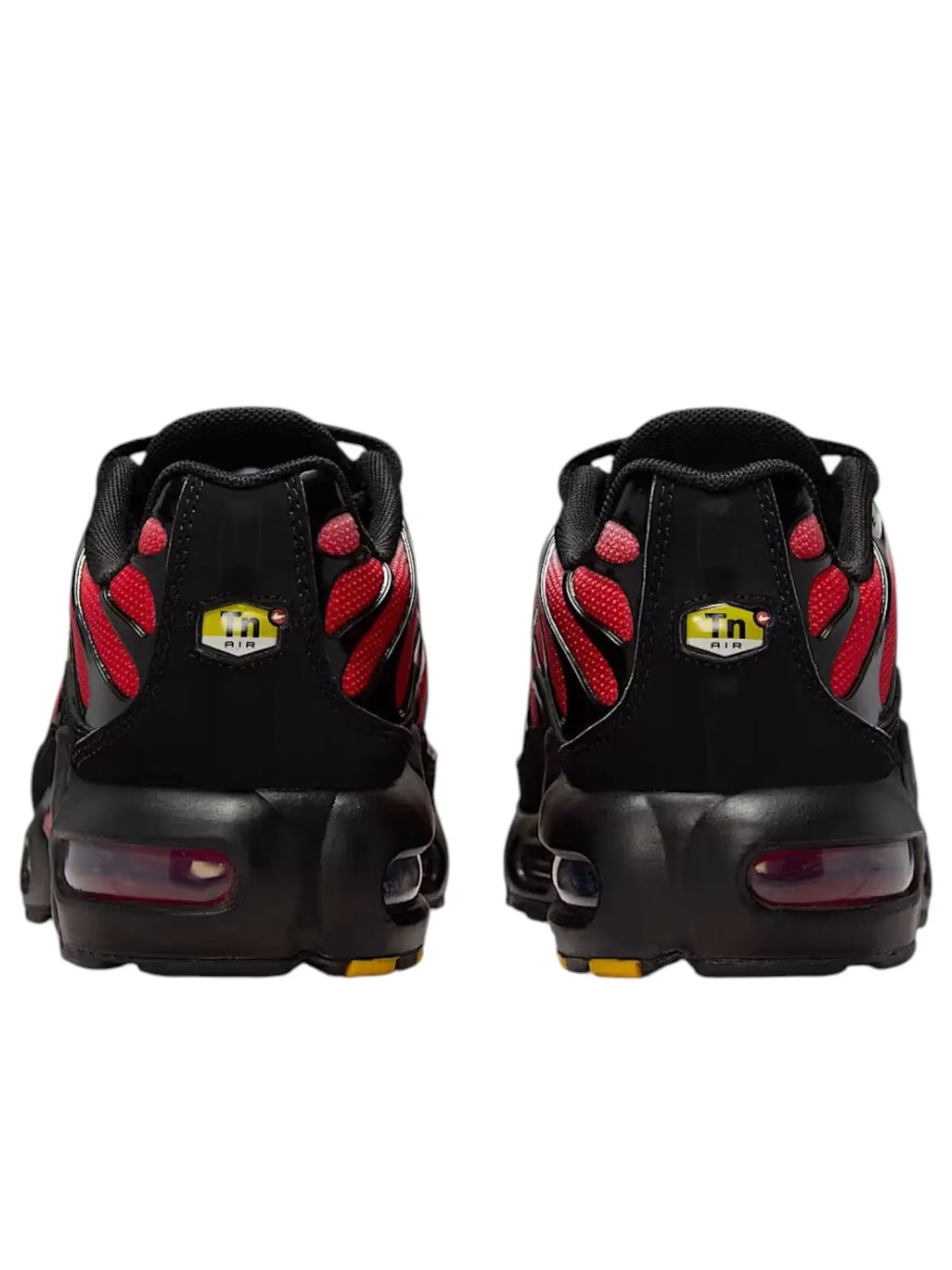 (GS) Nike Air Max Plus 'Pure Platinum University Red Black' — изображение 4 из 6