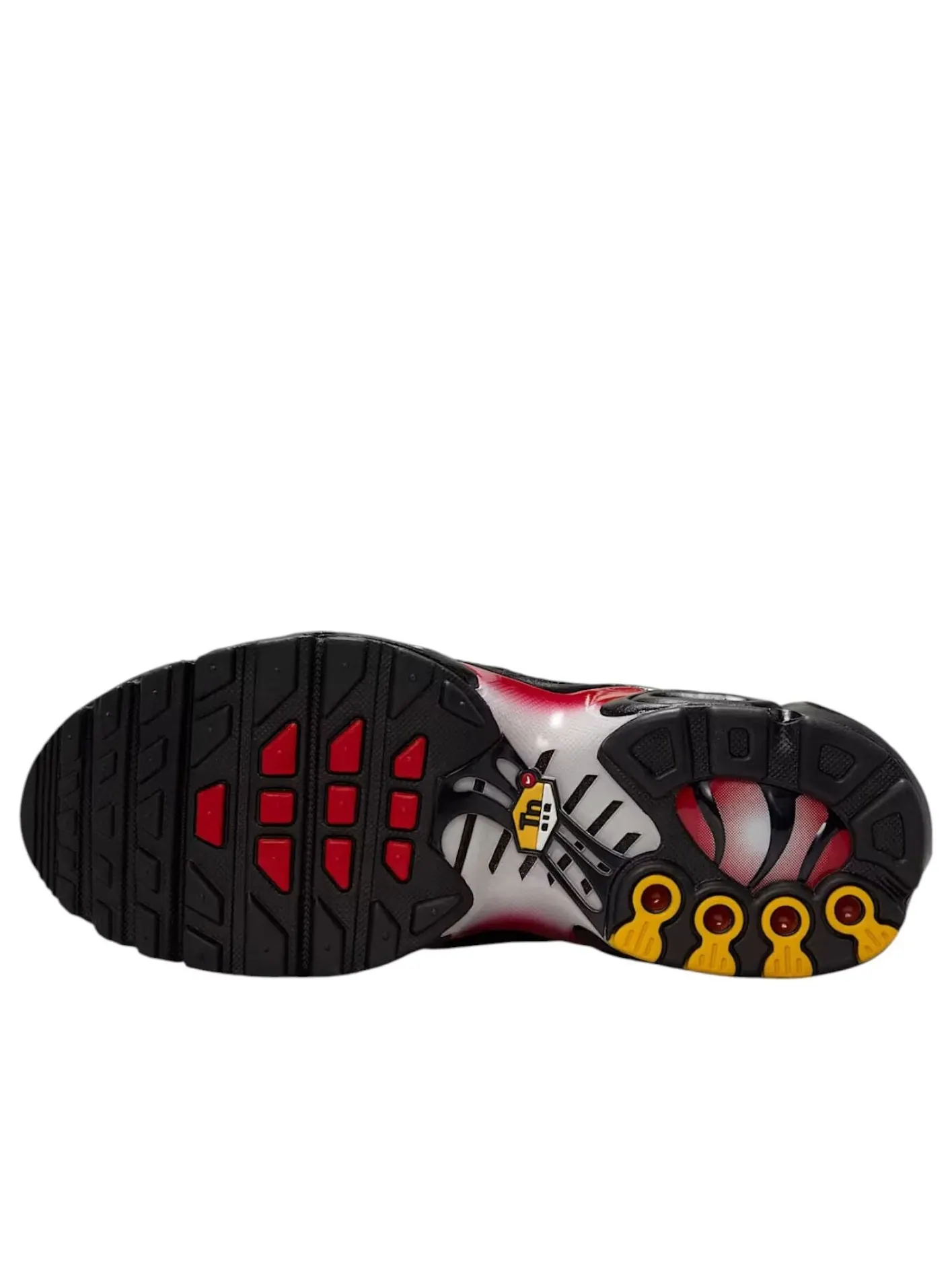(GS) Nike Air Max Plus 'Pure Platinum University Red Black' — изображение 5 из 6