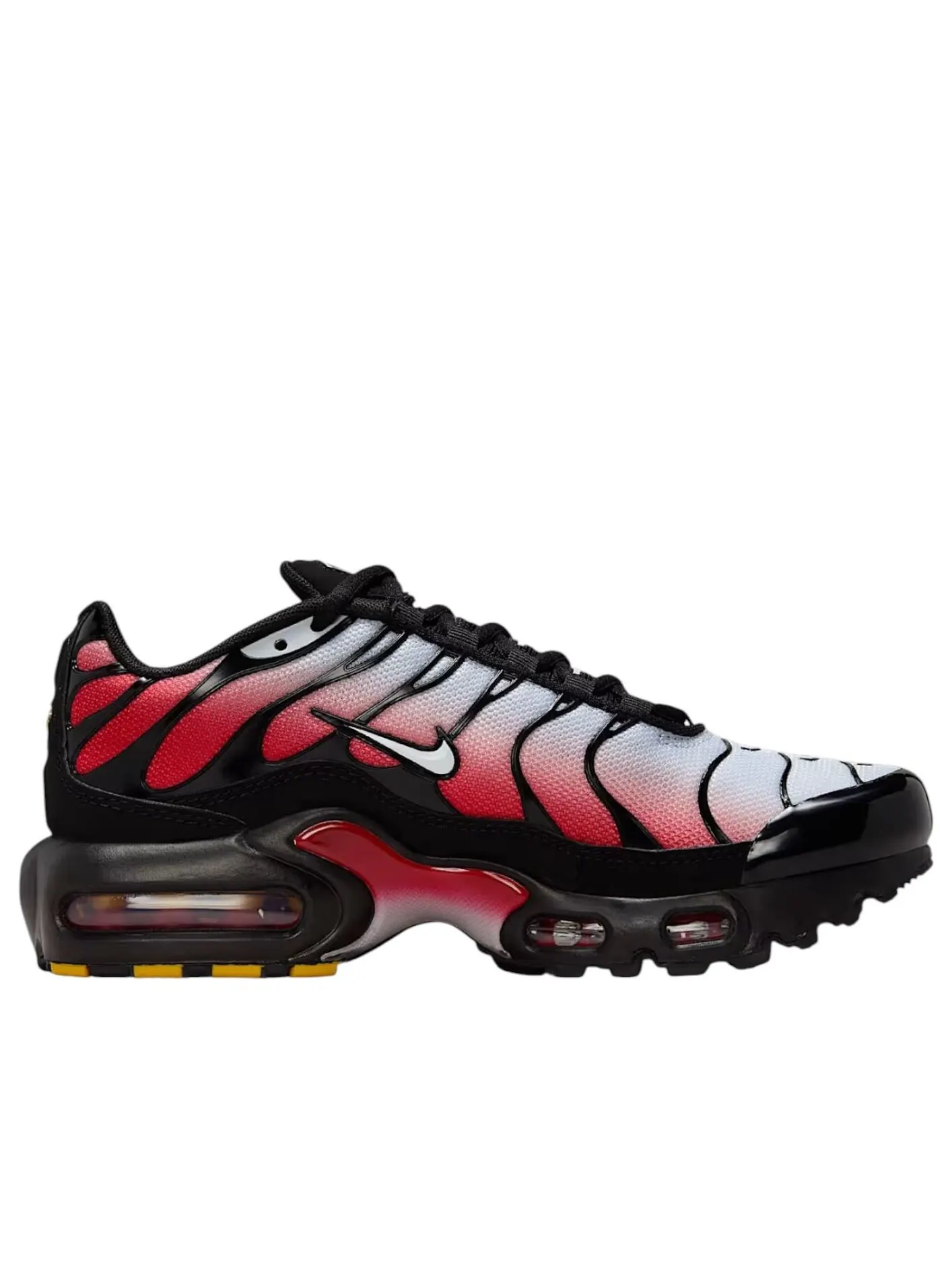 (GS) Nike Air Max Plus 'Pure Platinum University Red Black' — изображение 6 из 6