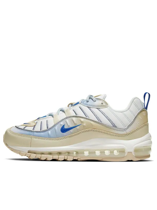 Кроссовки air max 98 lx Nike — изображение 1 из 4, белый, золотой, голубой