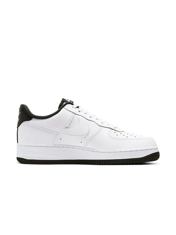 Кроссовки air force 1 '07 'white black' Nike — изображение 2 из 4, черный белый