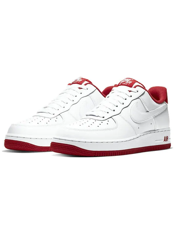 Кроссовки air force 1 низкие Nike — изображение 2 из 4, красный/белый