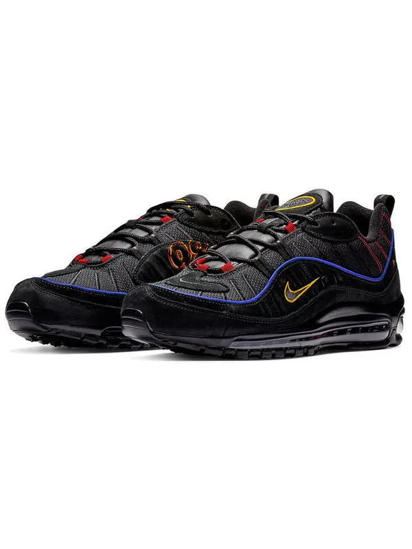 Кроссовки air max 98 Nike — изображение 3 из 4, черный--красный