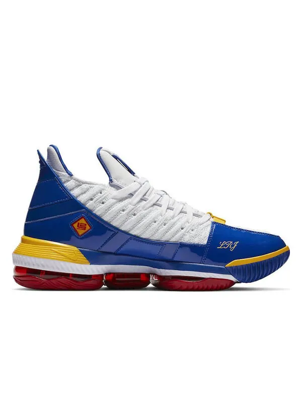 Кроссовки леброн 16 Nike — изображение 3 из 4, красный/белый/синий